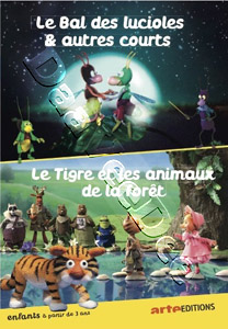 The Fireflies Ball and Other Shorts + Tiger and The Forest Animals | Les petits coliers / Le bal des lucioles / Une nouvelle espce / Souris mon ami ! / Le bonheur des cochons / La chasse / Le tigre  |   DVD
